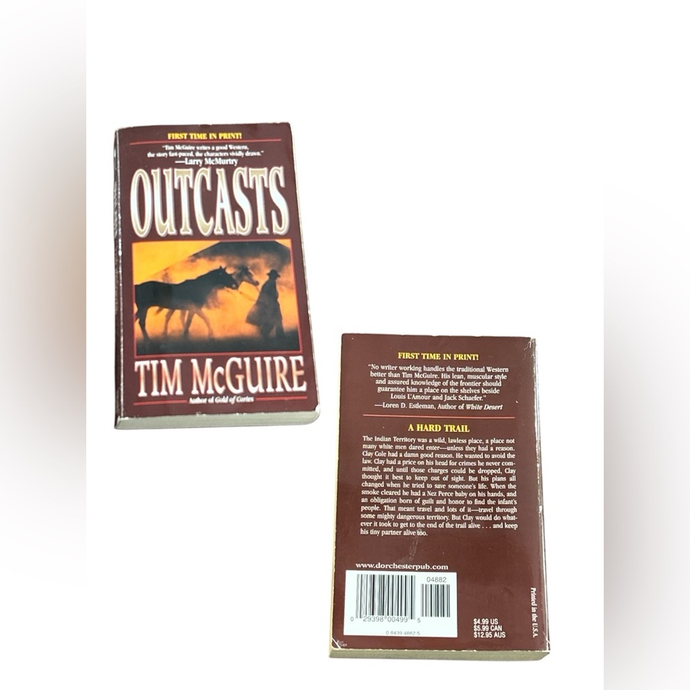 Tim Maguire’s Outcasts paperback